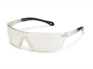 Gateway Safety 440M StarLite Squared Ultra-Light Safety Glasses, Clear In/Out Mirror Lens, Clear Temple (Pack of 10)