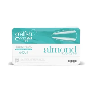 Gelish Soft Gel Nail Tips, Tips For Gel Nails, Nail Extension, Fake Nail Tips, Nail Tips Pre-shaped, Clear Acrylic Nails Gel Kit, False Nail Tip, Press on Nails