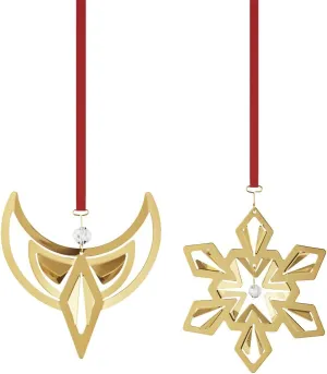 Georg Jensen 2024 Christmas Ornament Set, Plated in 18k Gold - 10020392