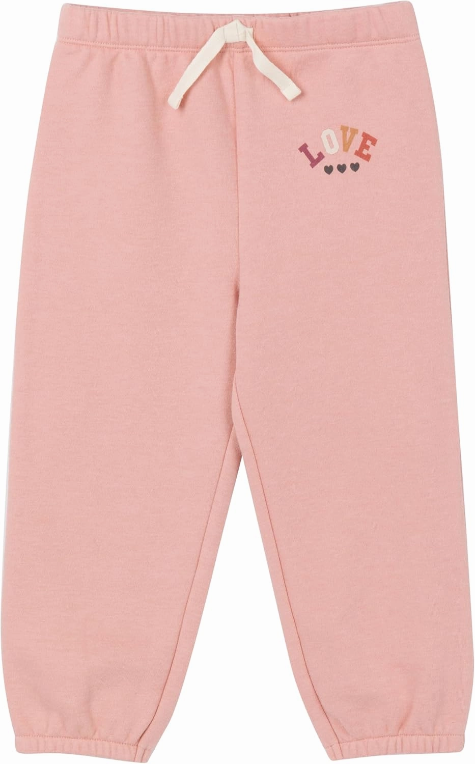 Gerber Baby Girls' Toddler 2-piece Fleece Sweatshirt and Jogger Set