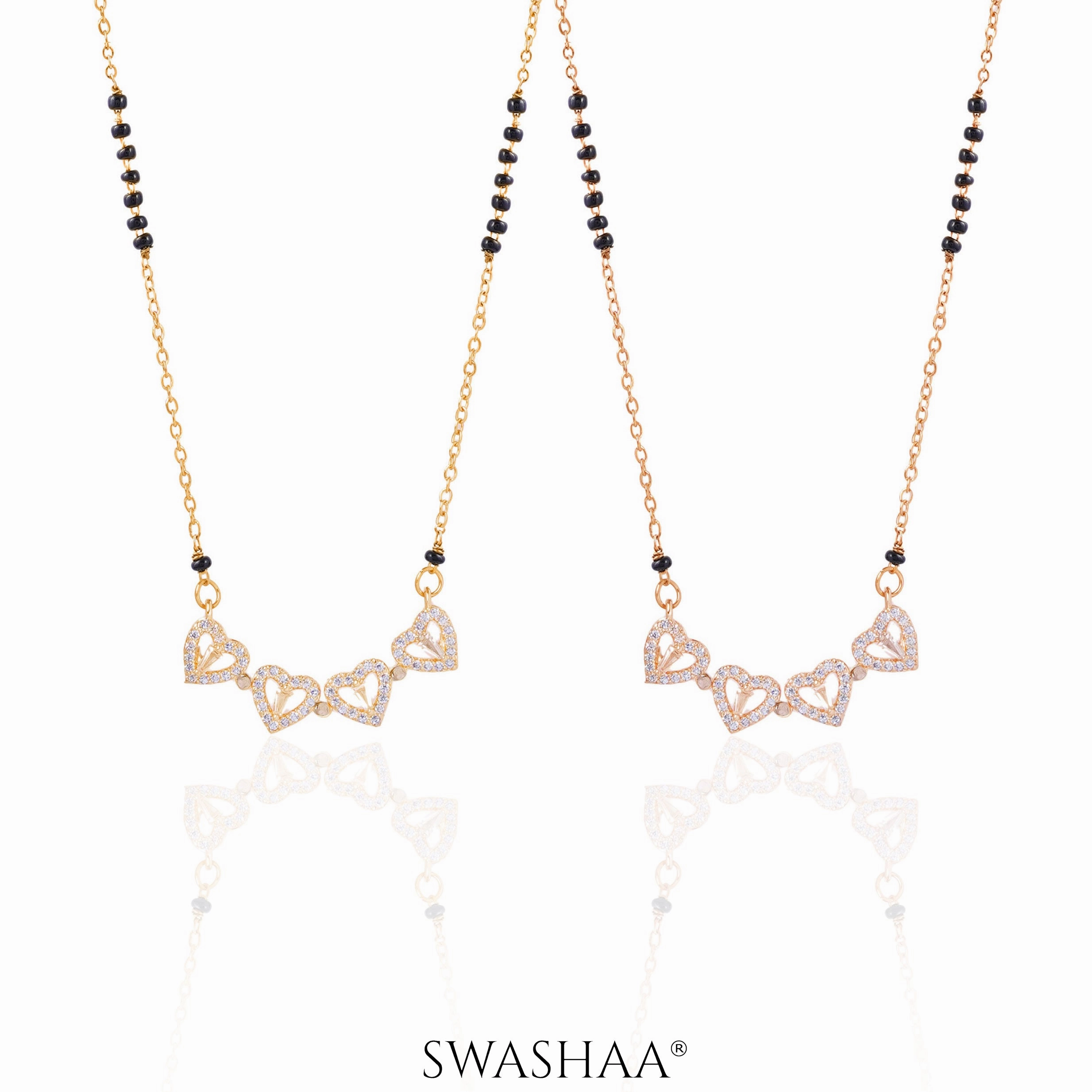 Gleaming Clover Mangalsutra