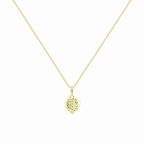 Gleaming Heartbeat Sparkle Necklace