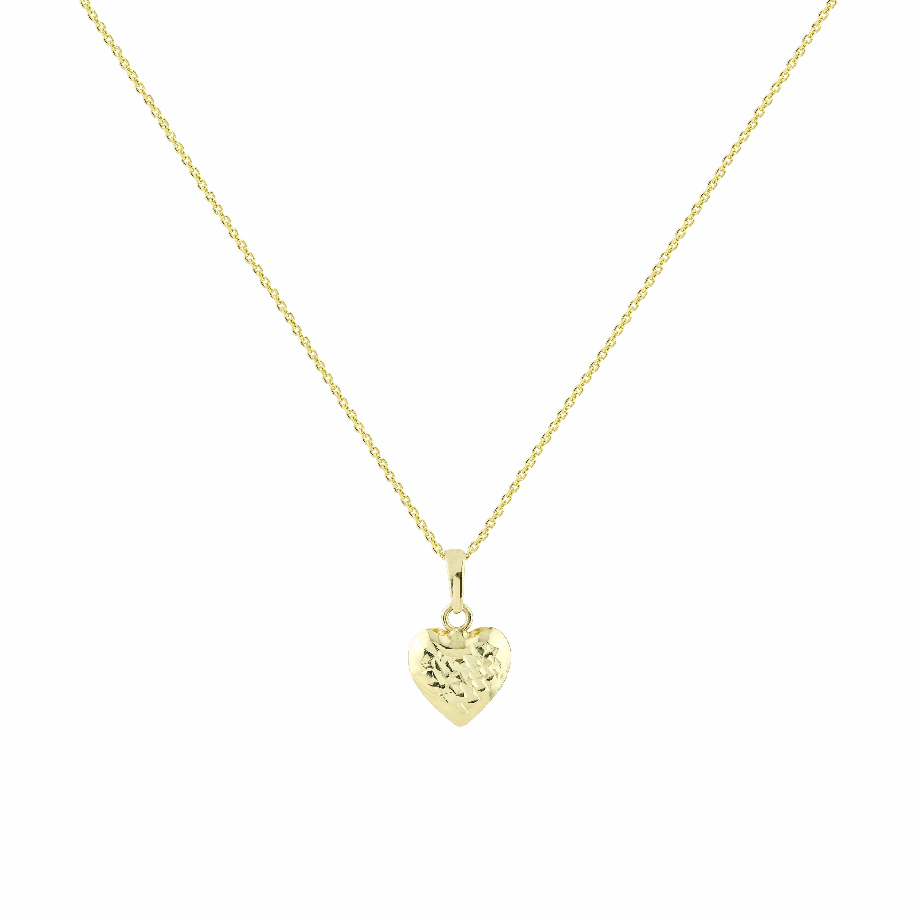 Gleaming Heartbeat Sparkle Necklace