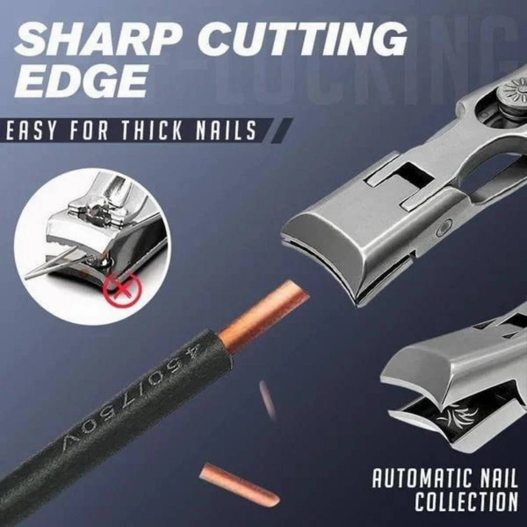 Globetrek° NailClippers - Portable Ultra Sharp Stainless Steel Nail Clippers