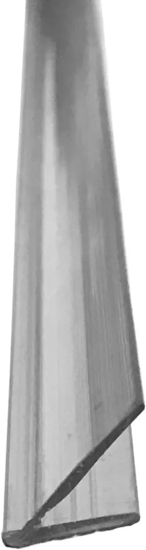 Gordon Glass™ Clear Vinyl Jamb Seal for Framed and Frameless Swinging Shower Doors - 8-ft Long
