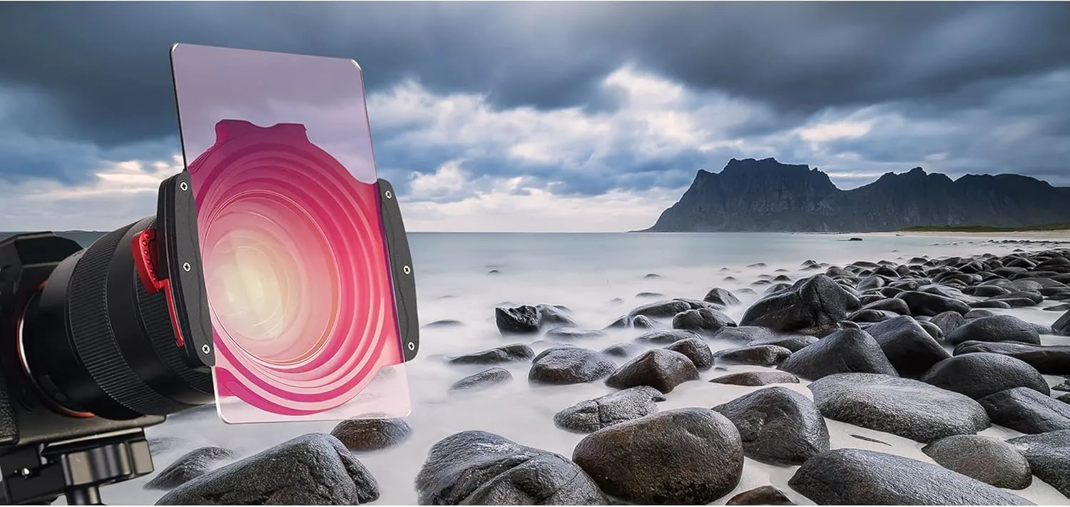 Haida Red Diamond Shockproof 100mm Soft Grad ND0.3 Filter ND GND 100 x 150mm Double Strength Optical Glass MC 1 Stop ND2 HD4275