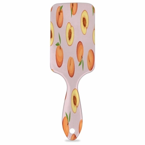 Hair Brush, Cute Peach Wash, All Hair Types, Ultra-Soft Bristles Glide Through Tangles with Ease, Curly Dry Wet Hair Comb for Men Women Boys and Girls, Summer Fruit
