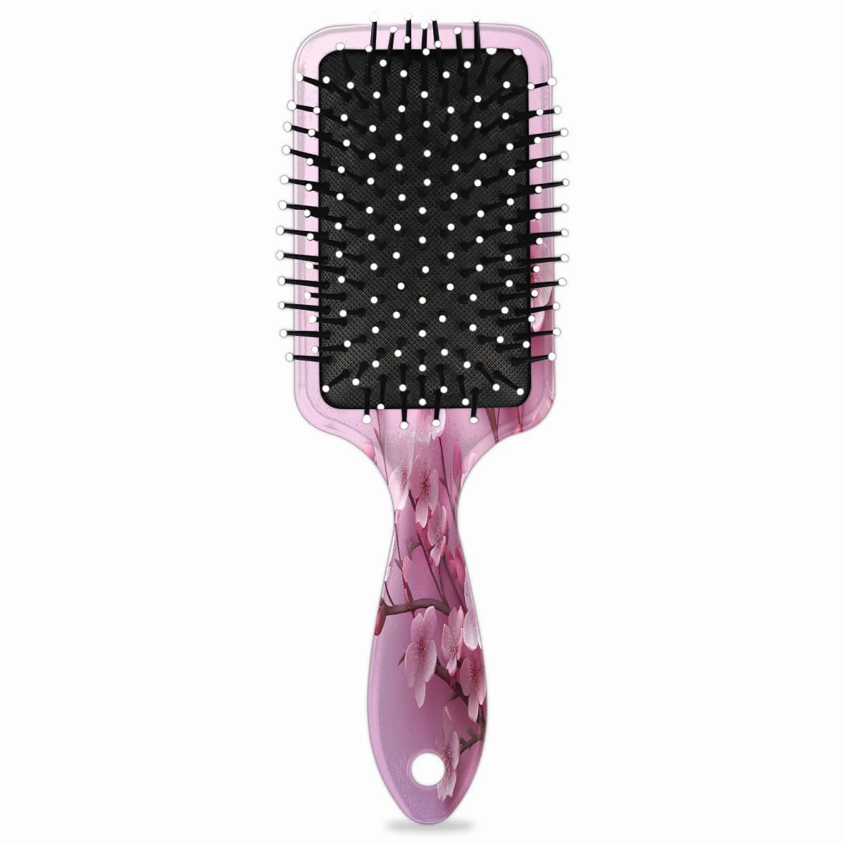 Hair Brush, Peach Blossom Curly Brush, All Hair Types, Ultra-Soft Bristles Glide Through Tangles with Ease, Curly Dry Wet Hair Comb for Men Women Boys and Girls, Japanese