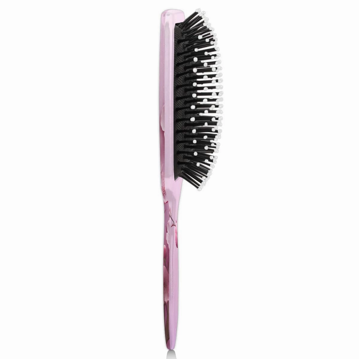 Hair Brush, Peach Blossom Curly Brush, All Hair Types, Ultra-Soft Bristles Glide Through Tangles with Ease, Curly Dry Wet Hair Comb for Men Women Boys and Girls, Japanese