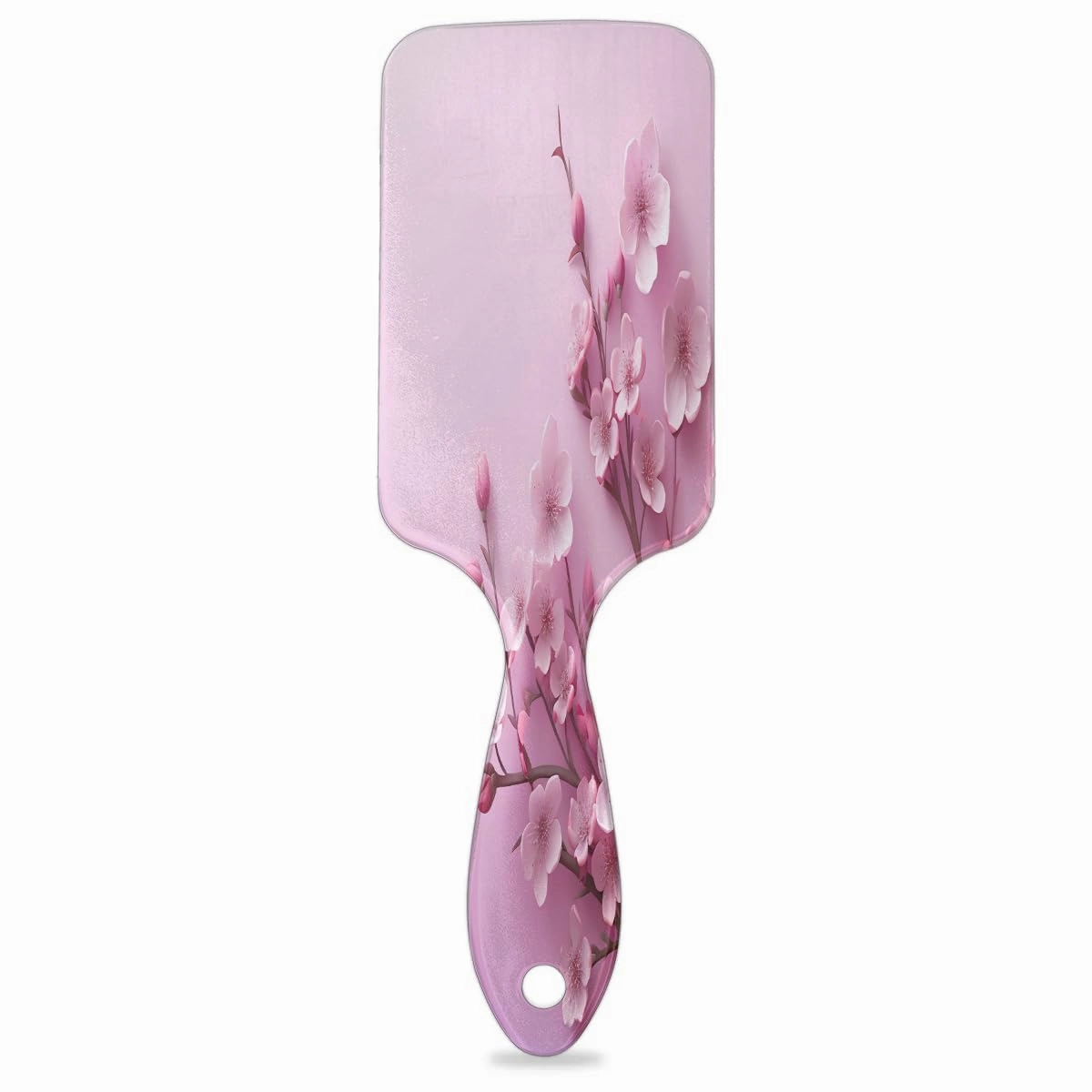 Hair Brush, Peach Blossom Curly Brush, All Hair Types, Ultra-Soft Bristles Glide Through Tangles with Ease, Curly Dry Wet Hair Comb for Men Women Boys and Girls, Japanese