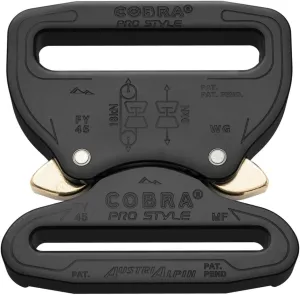 Hero's Pride Cobra Pro Style Aluminum Belt Buckle, Heavy Duty 2.25" Duty Gear Belt Buckle, Quick Release Adjustable CCW Belt Buckle