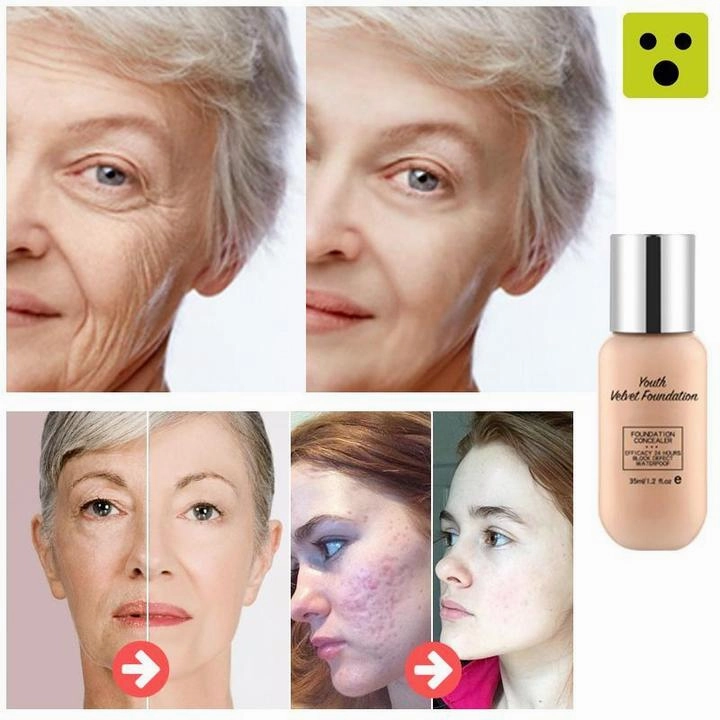 High-performance Youth Multi-functional Velvet Foundation