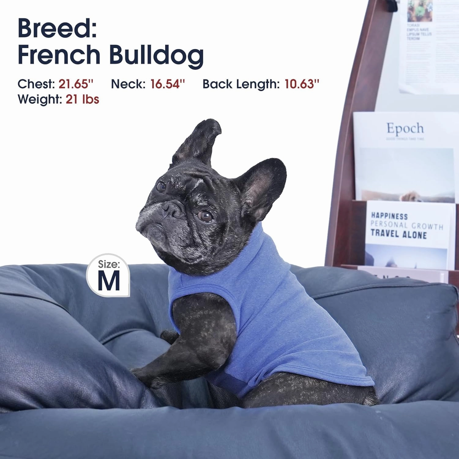 IECOii 4XL Dog Sweater,Stretch Fleece Vest Dog Sweater -Blue,XXXX-Large,Christmas Dog Sweater Big Dog Winter Clothe,Warm Pullover Fleece Dog Sweater,Turtleneck Dog Sweatshirt for Doberman,Great Dane