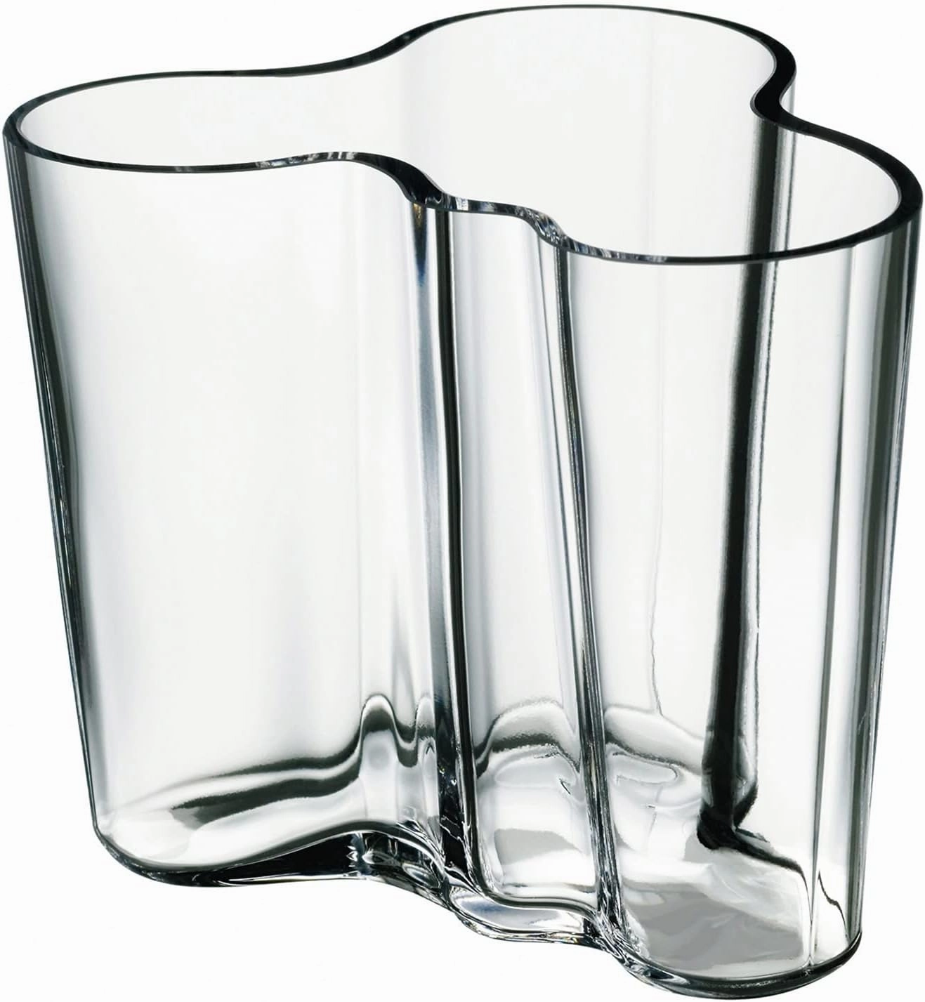 Iittala Alvar Aalto 95mm Clear Vase