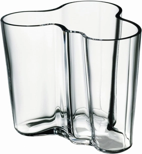 Iittala Alvar Aalto 95mm Clear Vase