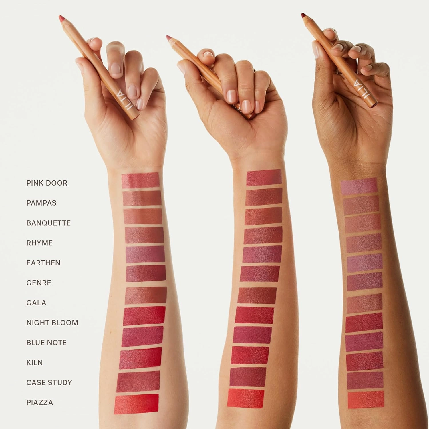 ILIA - Lip Sketch Hydrating Crayon | Hydrate, Plump, Smooth, Strengthen | Long Lasting up to 12-Hours, Bleed-Resistant, Soft-Matte | Barrier-Building, Non-Toxic, Cruelty-Free (Kiln)
