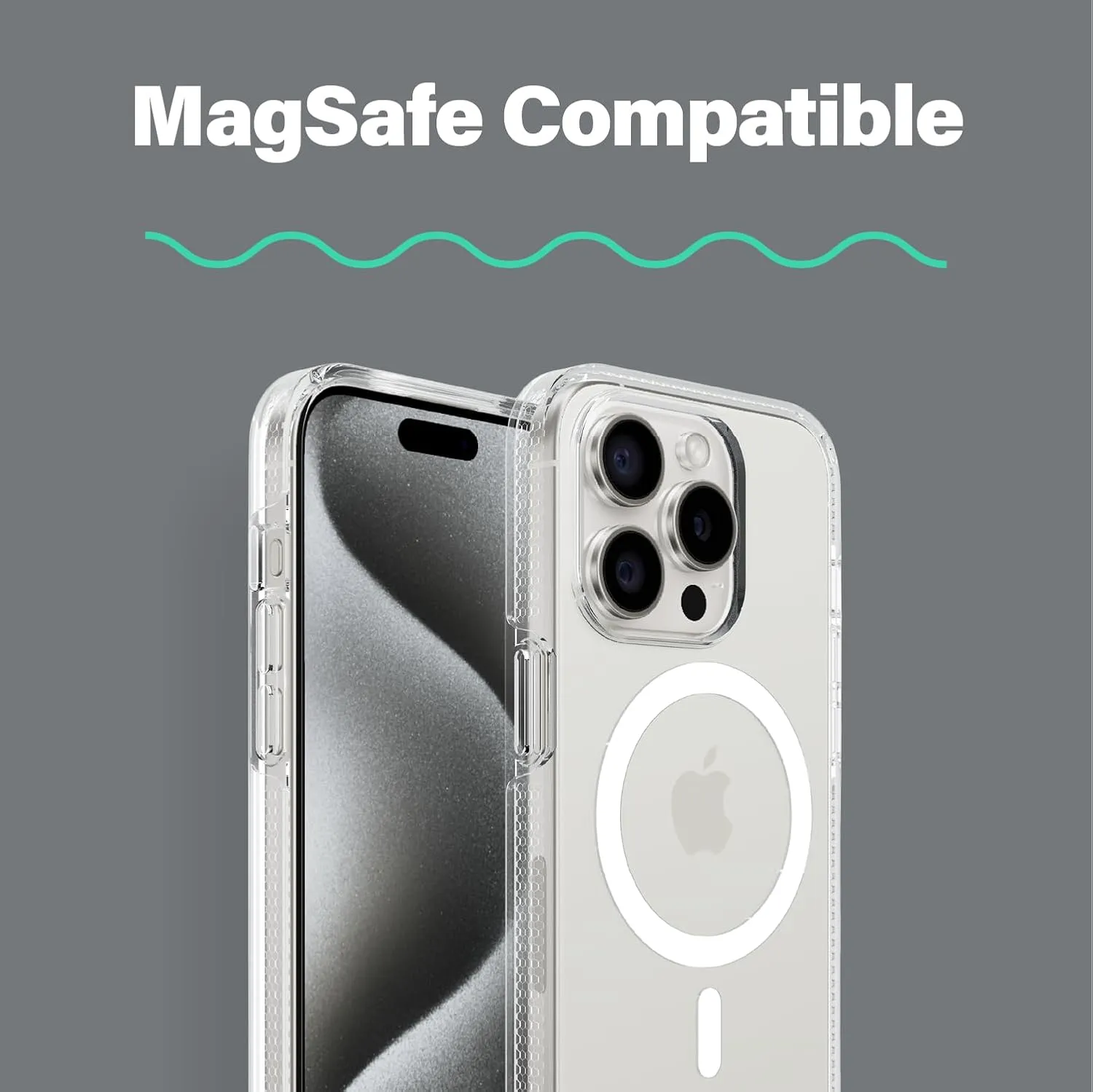 Incipio Duo for MagSafe for iPhone 15 - Clear