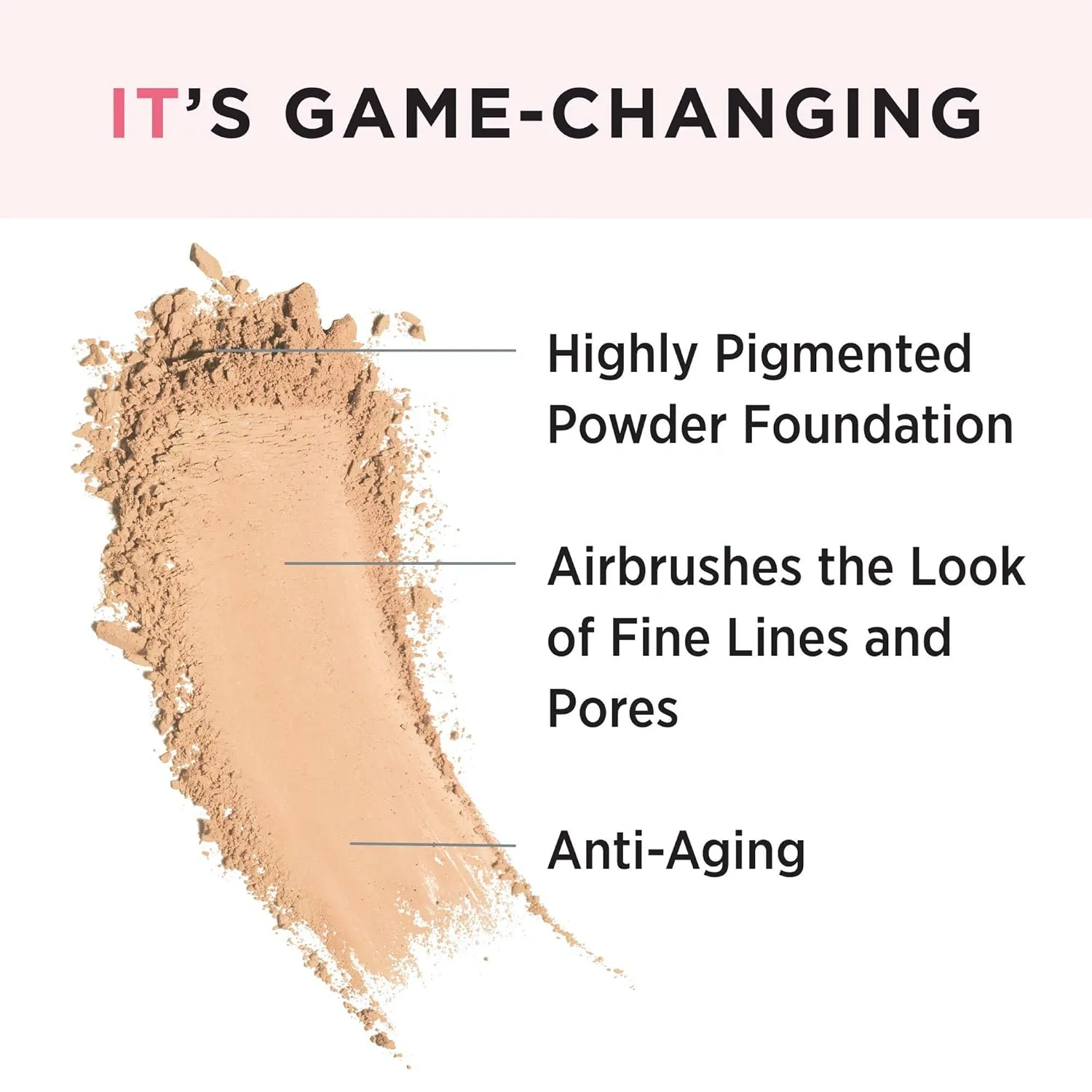 IT Cosmetics Celebration Foundation - Full-Coverage, Anti-Aging Powder Foundation - Blurs Pores, Wrinkles & Imperfections - With Hydrolyzed Collagen & Hyaluronic Acid - 0.3 oz