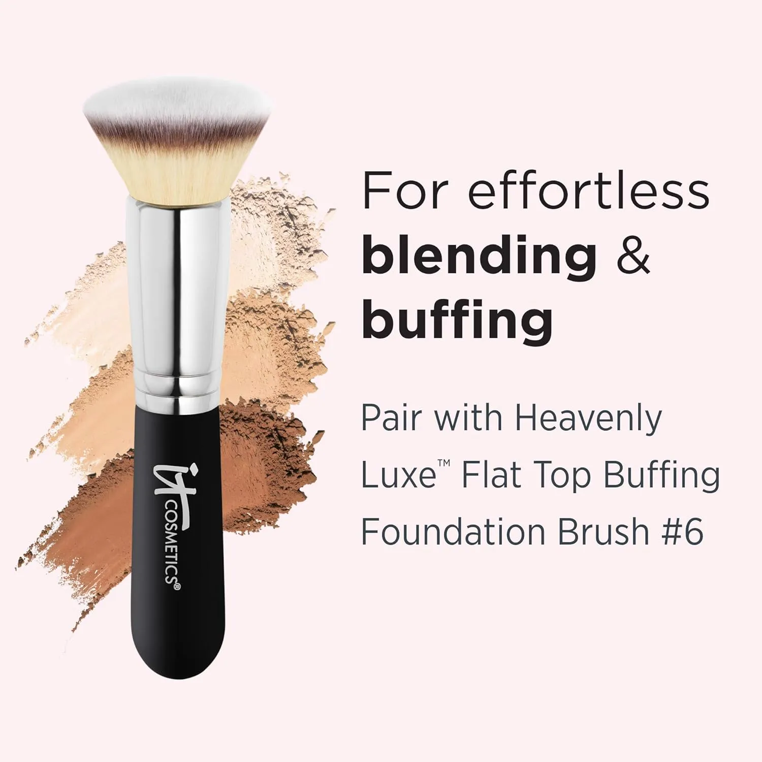 IT Cosmetics Celebration Foundation - Full-Coverage, Anti-Aging Powder Foundation - Blurs Pores, Wrinkles & Imperfections - With Hydrolyzed Collagen & Hyaluronic Acid - 0.3 oz