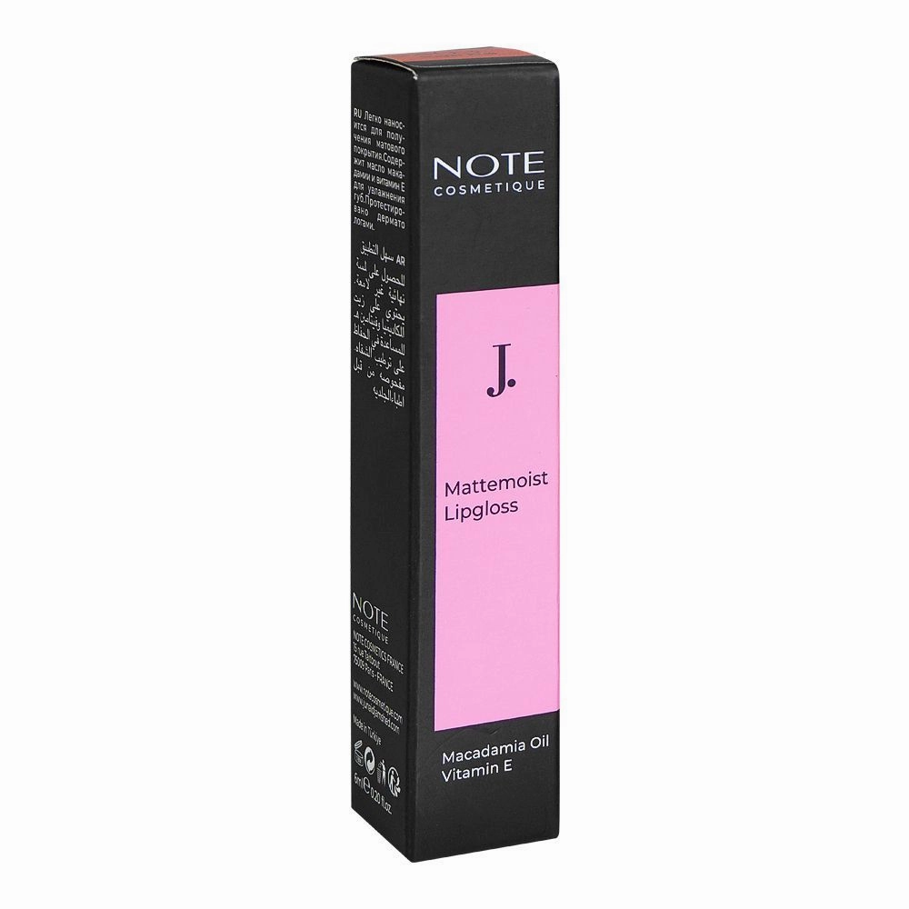 J. Note Matte Moist Lipgloss, 415 Shy Berry