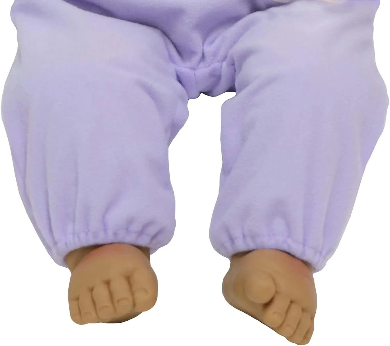 JC Toys ‘Lots to Cuddle Babies’ Hispanic 20-Inch Peach Soft Body Baby Doll and Accessories Designed by Berenguer, Purple, 35019