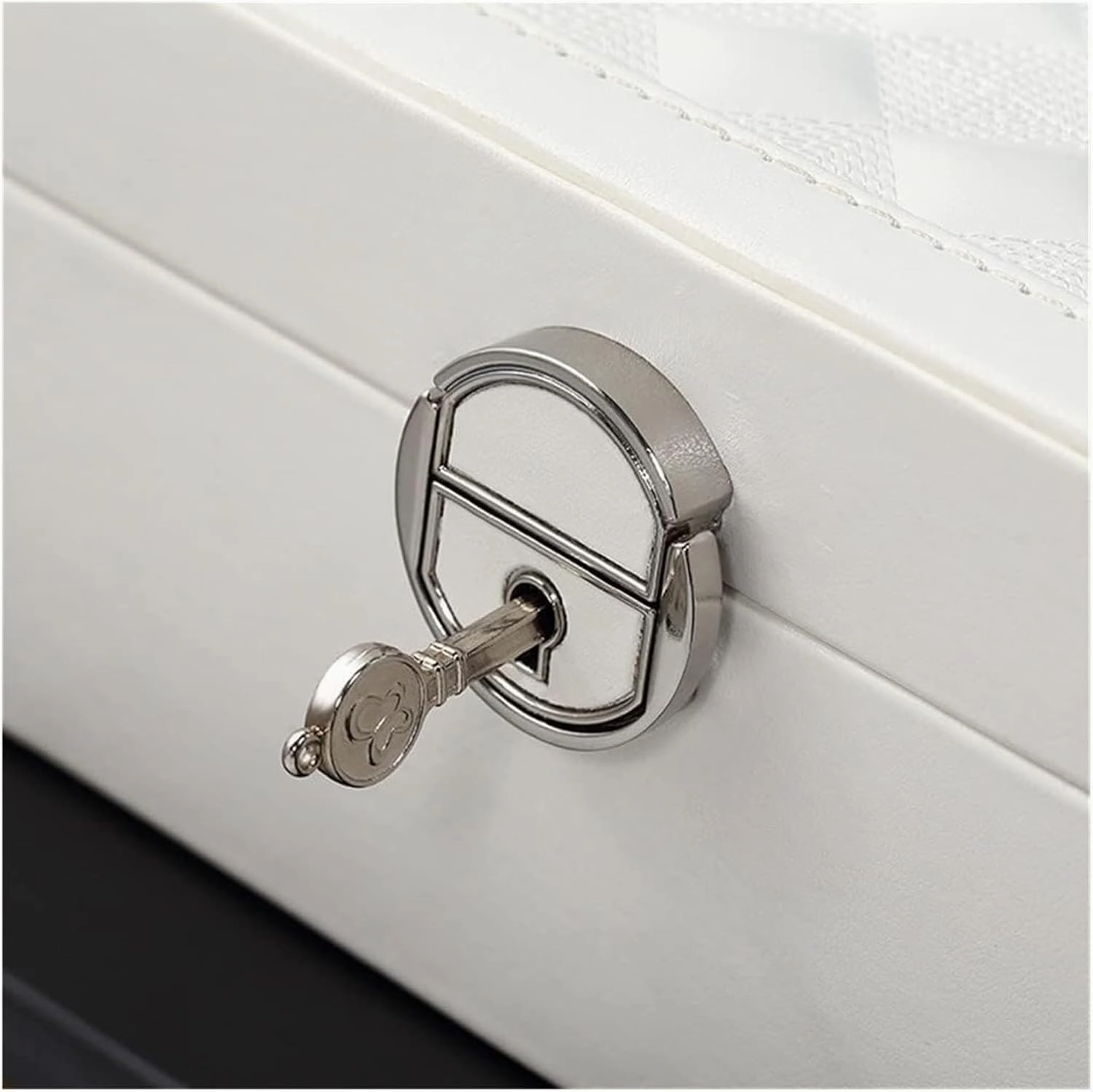 Jewelry Box European Style Locked Storage Watch Necklace Bracelet