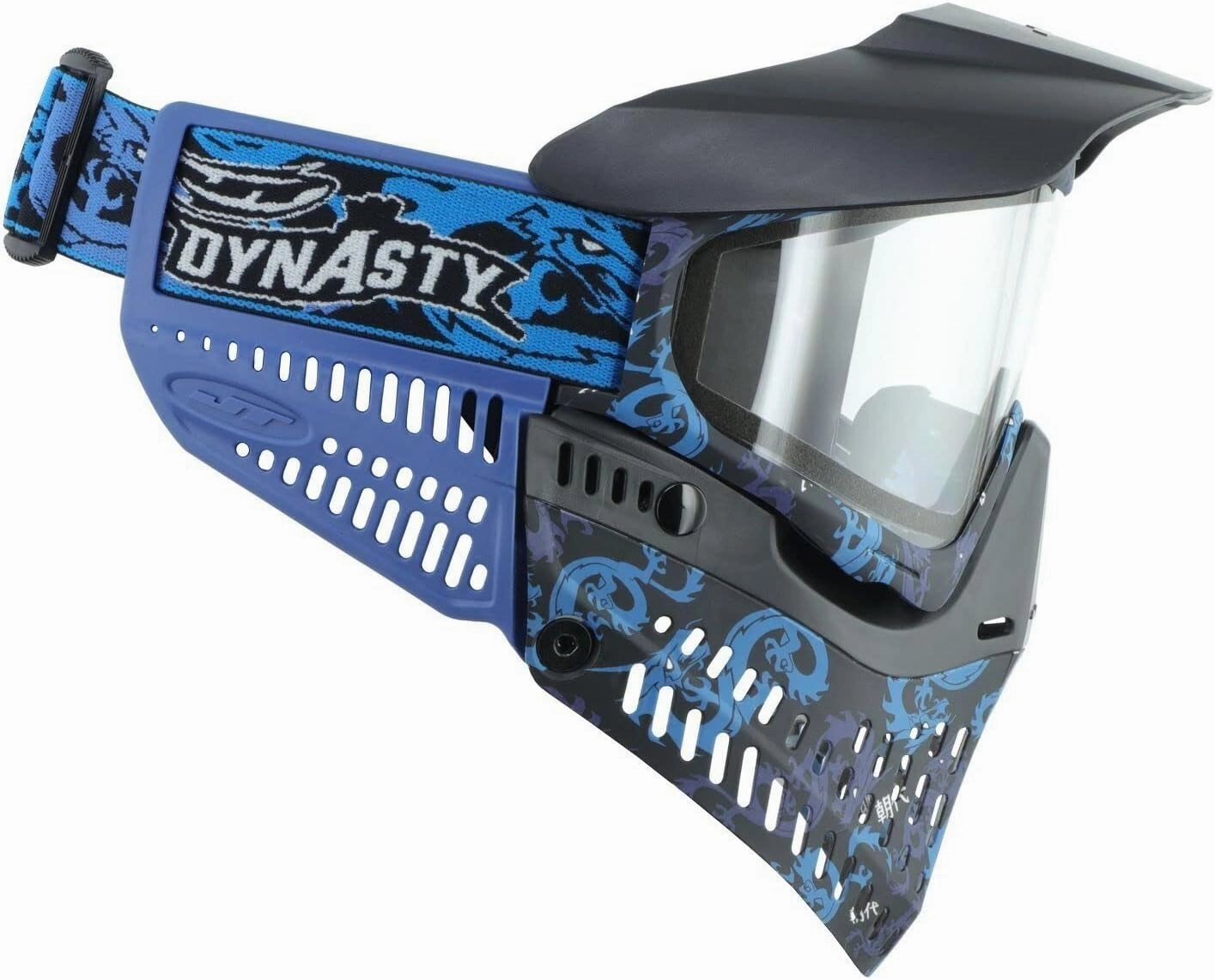 JT Spectra Dynasty LE Proflex Paintball Mask Goggle W/ Clear Thermal Lens Black