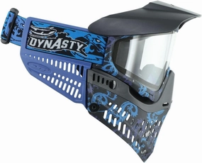 JT Spectra Dynasty LE Proflex Paintball Mask Goggle W/ Clear Thermal Lens Black