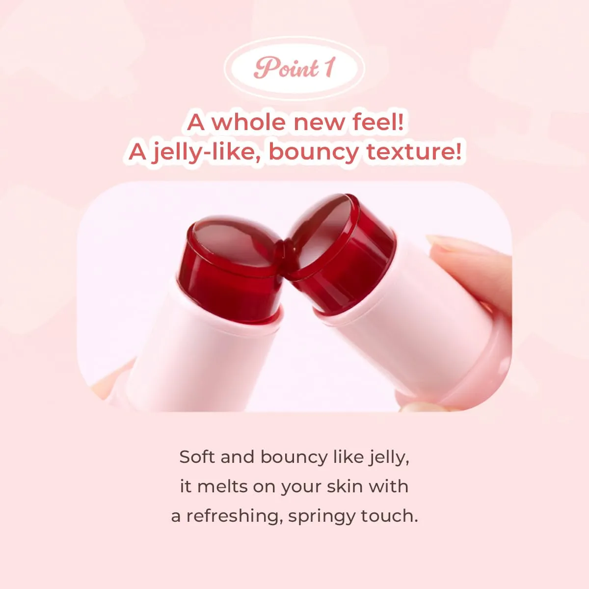 Juicy Veil Jelly Tint 03 Peach Smoothie, cheek, cheektint, cheektint by Jelly, lip and cheektint, cheektint stick