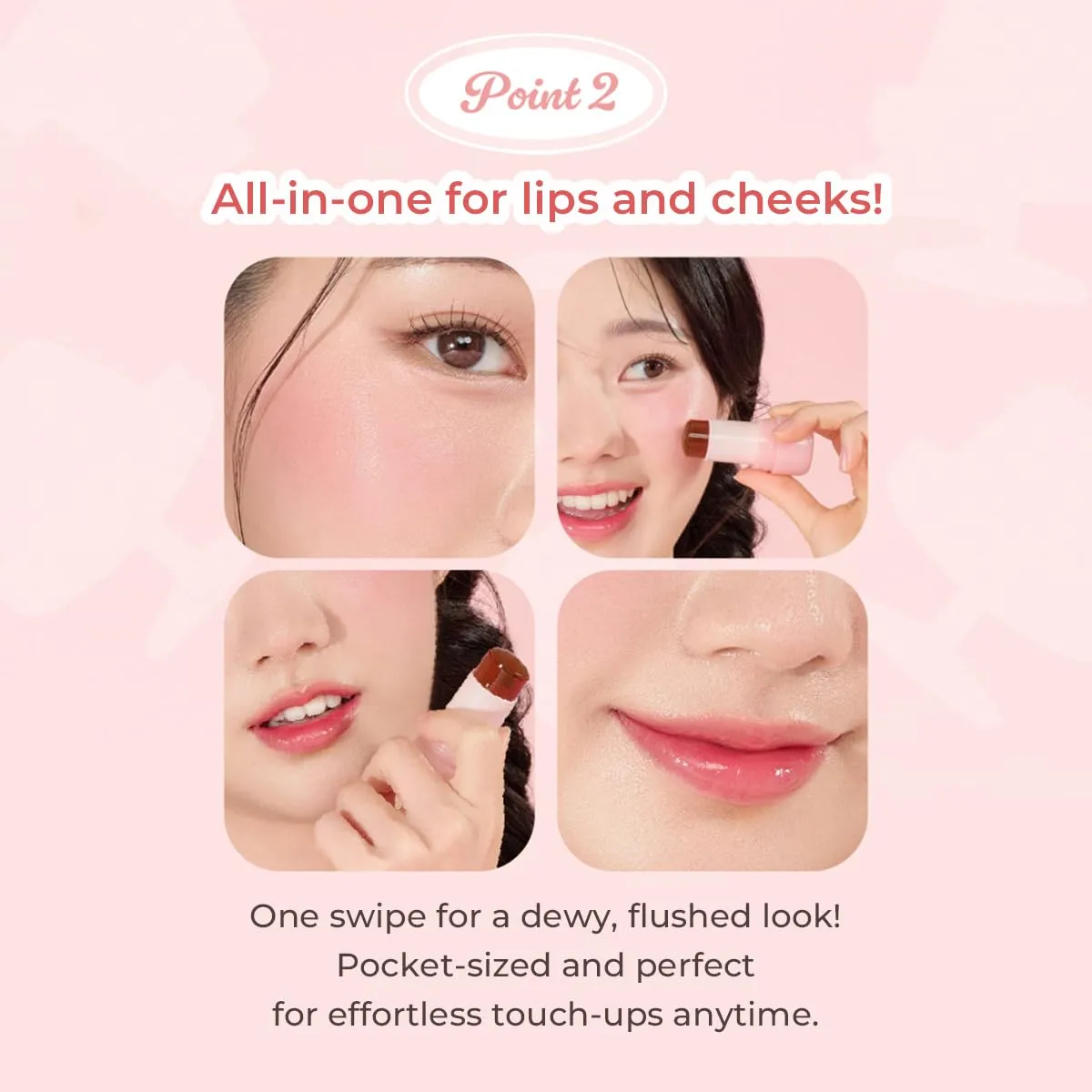 Juicy Veil Jelly Tint 03 Peach Smoothie, cheek, cheektint, cheektint by Jelly, lip and cheektint, cheektint stick