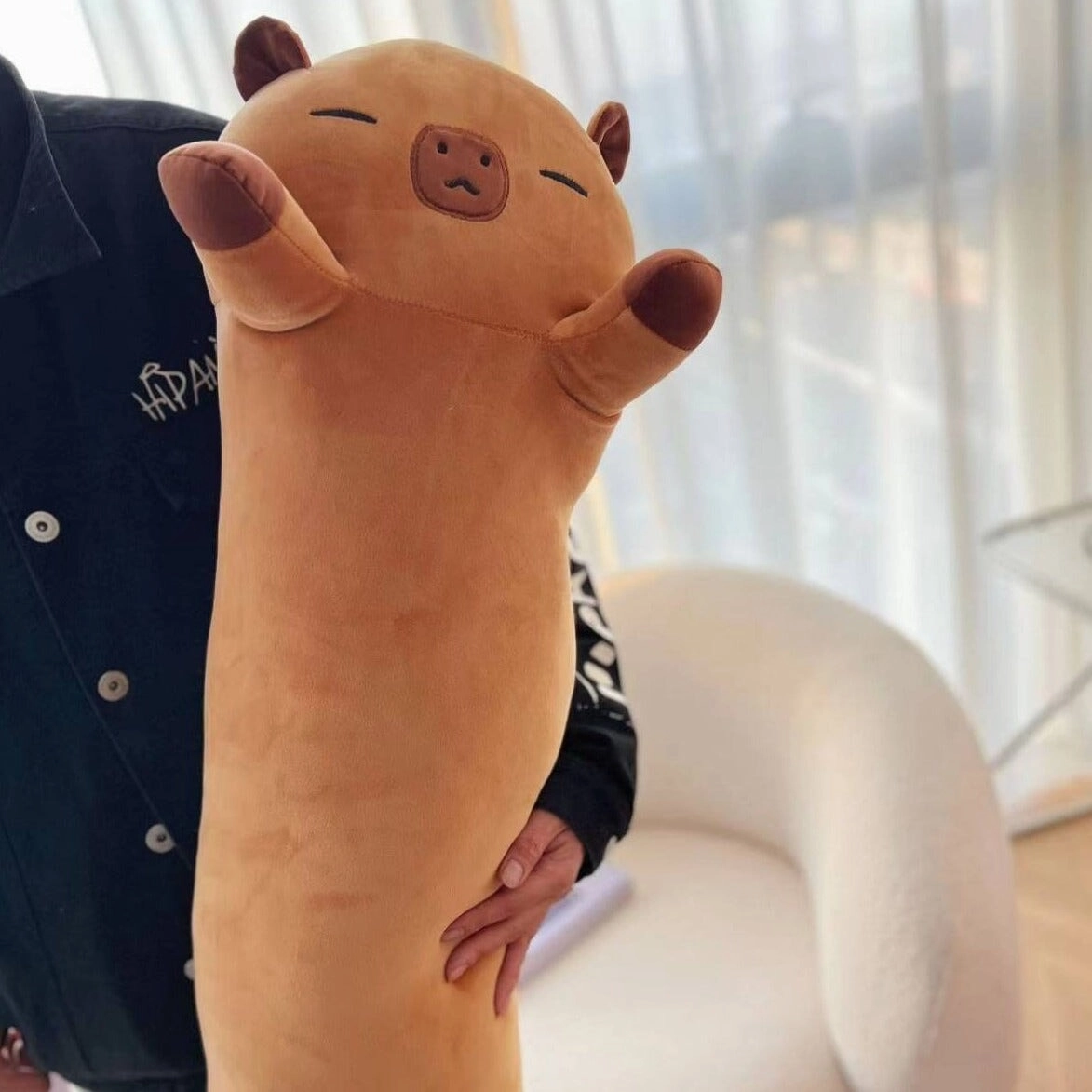 Kawaiies® Long Snuggly Chai Red Panda Axolotl Capybara Plushies