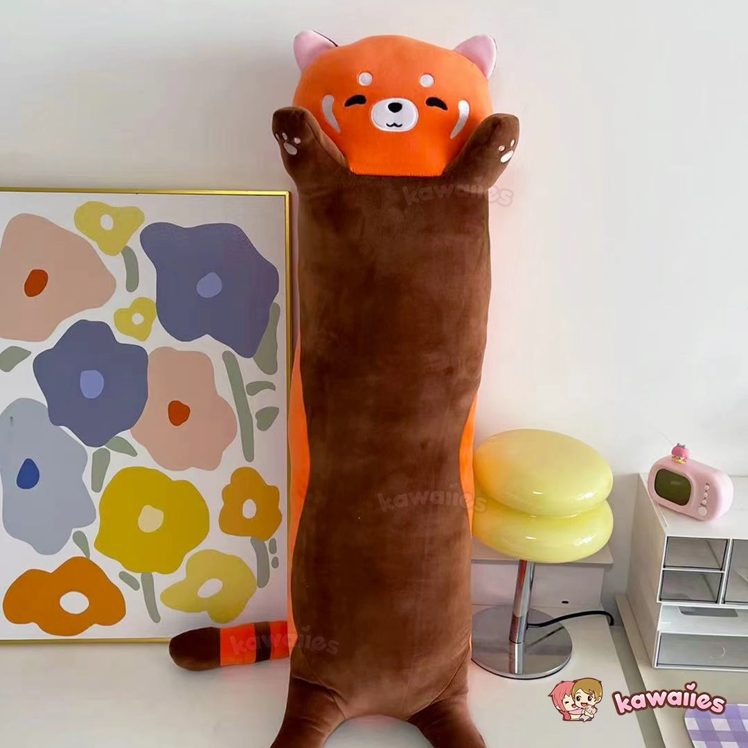 Kawaiies® Long Snuggly Chai Red Panda Axolotl Capybara Plushies