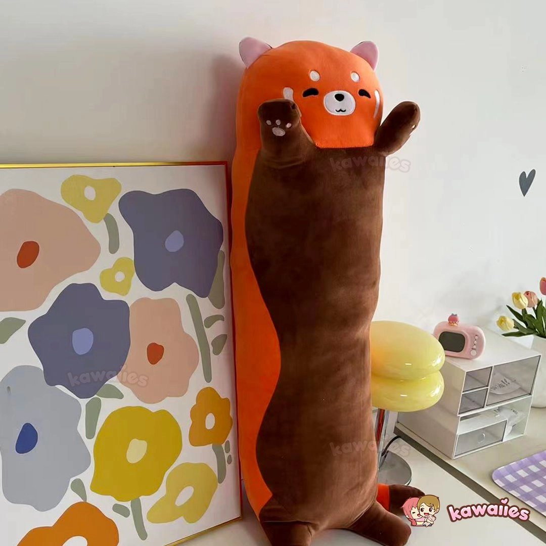 Kawaiies® Long Snuggly Chai Red Panda Axolotl Capybara Plushies