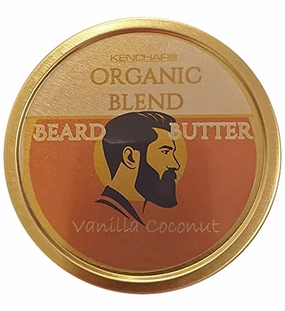 KenChar Beard Butter (Vanilla Coconut)- Organic Blend 3.1 oz