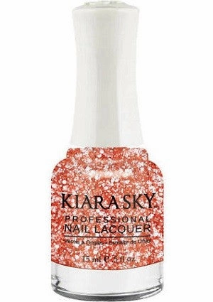 Kiara Sky Nail Polish, Koral Kicks N499