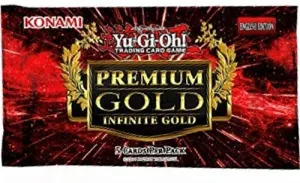 Konami YuGiOh Premium Gold: Infinite Gold Booster Pack [5 Cards]