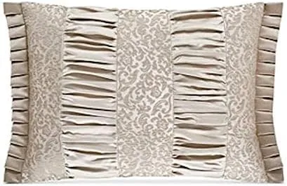 La Scala Gold Bedding Collection by J Queen New York (Boudoir Pillow 15W x 20L)