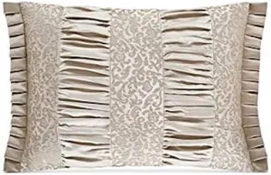 La Scala Gold Bedding Collection by J Queen New York (Boudoir Pillow 15W x 20L)