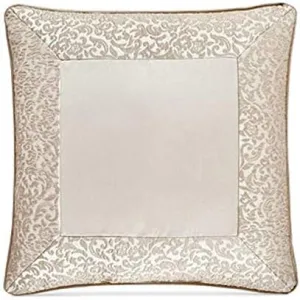 La Scala Gold Bedding Collection by J Queen New York (Square Basic Pillow 18W x 18L)