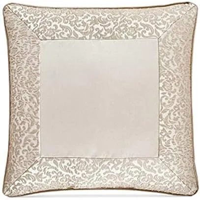 La Scala Gold Bedding Collection by J Queen New York (Square Basic Pillow 18W x 18L)