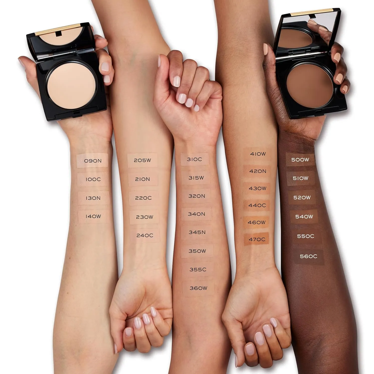Lancôme Dual Finish Multi-tasking Longwear Powder Foundation - Matte Finish - Long-wearing - Full Coverage - Pressed Powder Formula