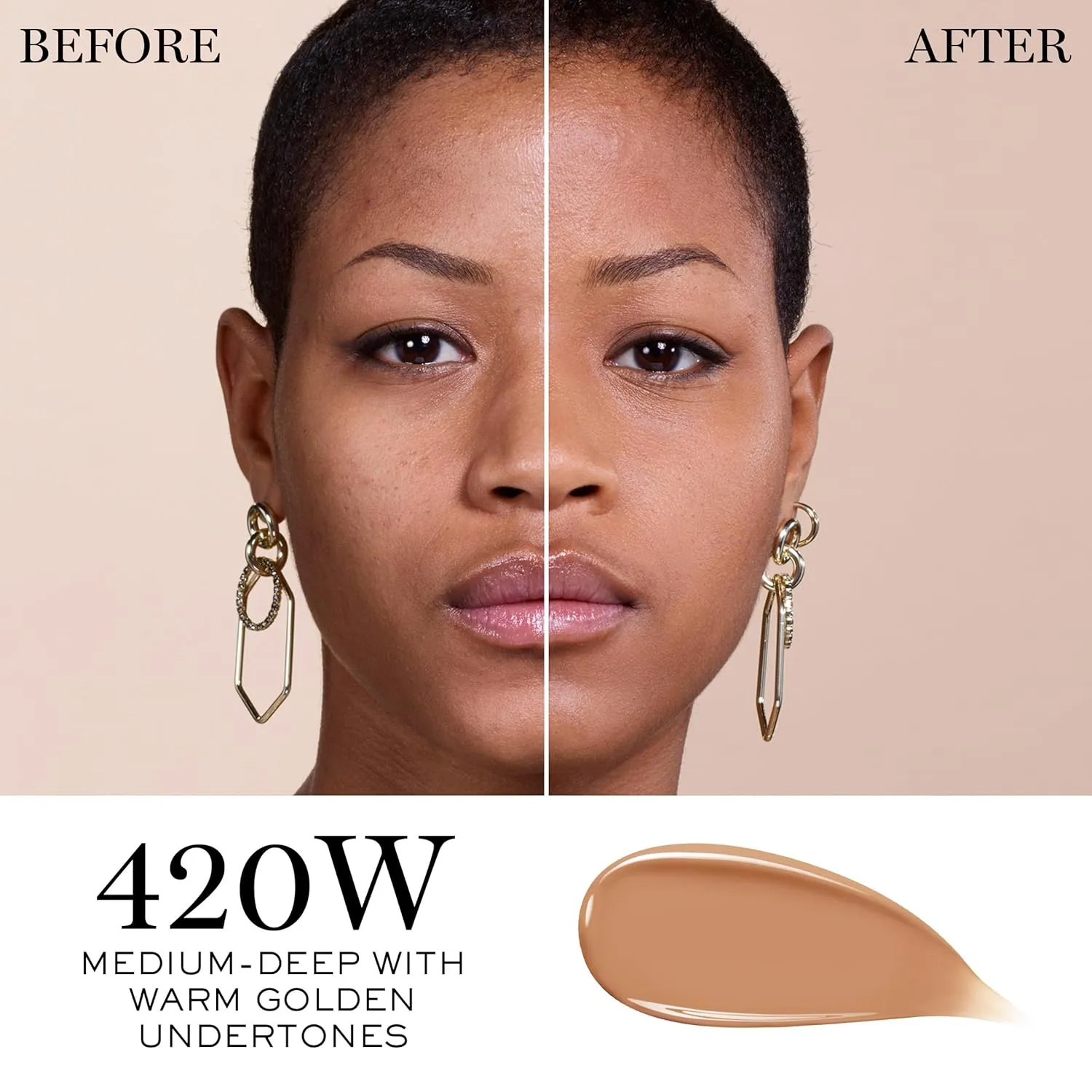 Lancôme Teint Idôle Ultra Wear Care & Glow Foundation for Up to 24H Healthy Glow - SPF27 - Medium Buildable Coverage & Natural Glow Finish