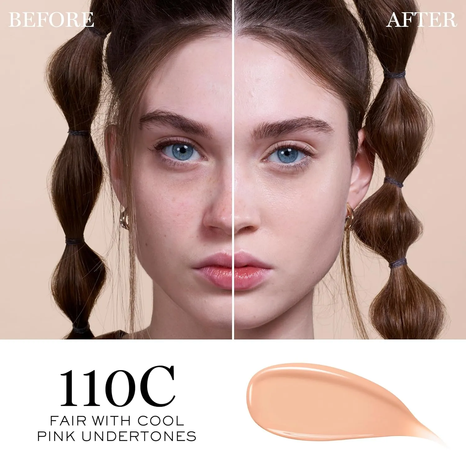 Lancôme Teint Idôle Ultra Wear Care & Glow Foundation for Up to 24H Healthy Glow - SPF27 - Medium Buildable Coverage & Natural Glow Finish