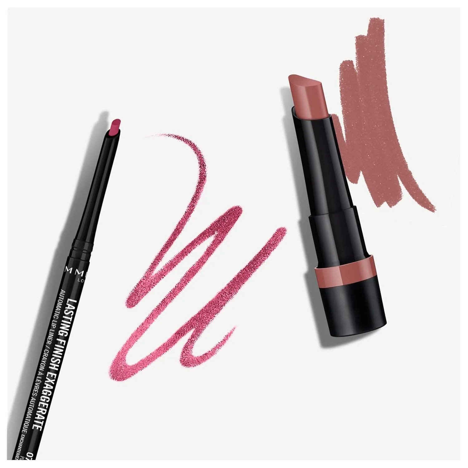 Lasting Finish Exaggerate Automatic Lip Liner, 70 Pink Enchantment, Shelf Pack of 3