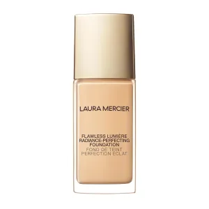 Laura Mercier Flawless Lumière Foundation, 15HR Hydration, Medium to Full Coverage, Breathable Formula, Improves the Look of Dull and Dry Skin, Luminous Finish, Non-Comedogenic, Vitamin C Infused