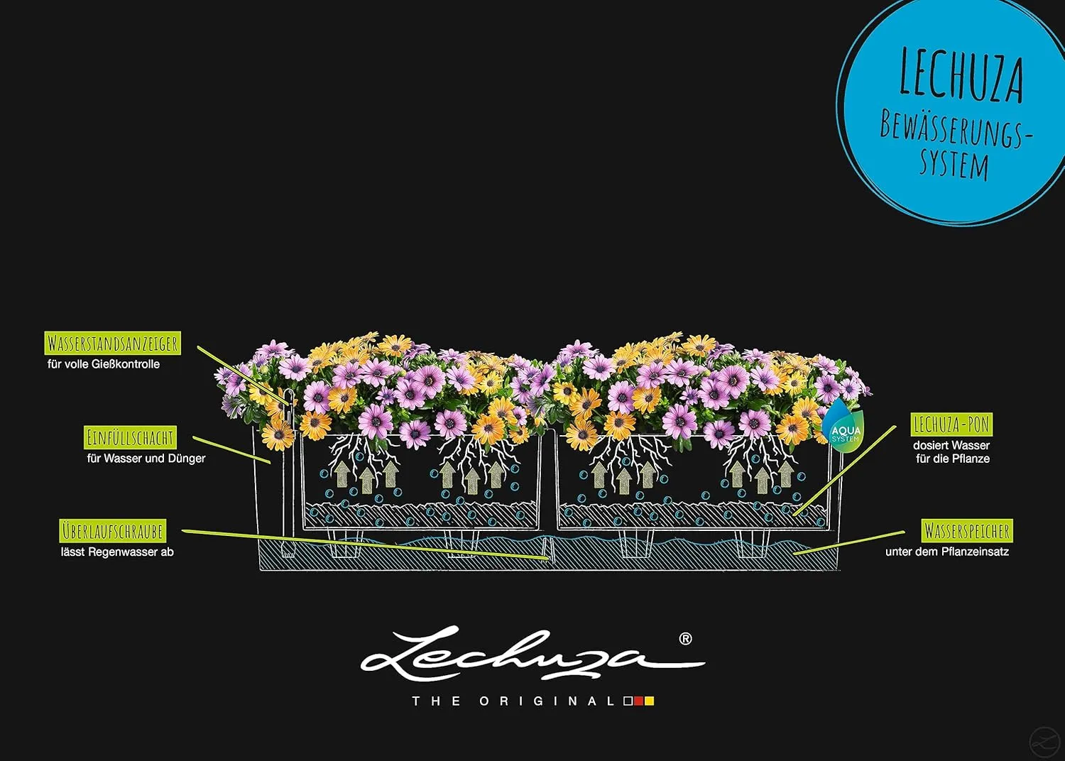 Lechuza BALCONERA Color 80 korallrot