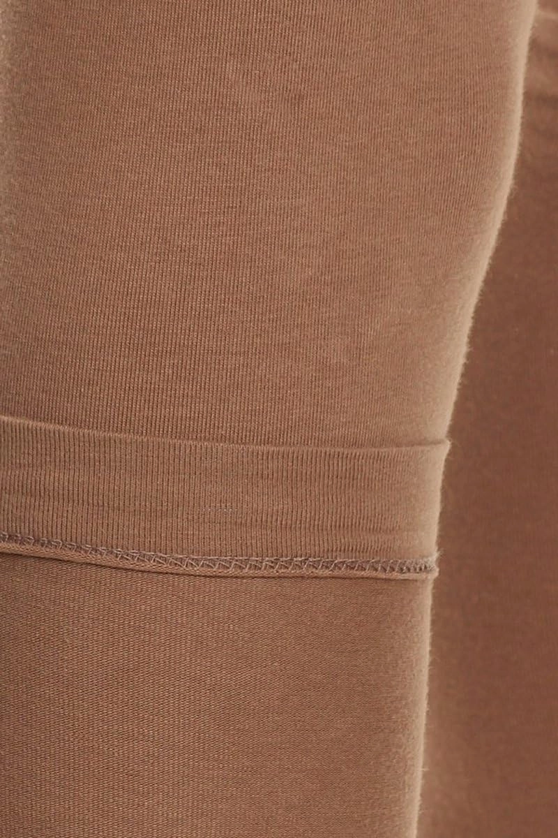 Leggings Depot Cotton Leggings for Women - Super Soft Stretchy Women's Capri Pants