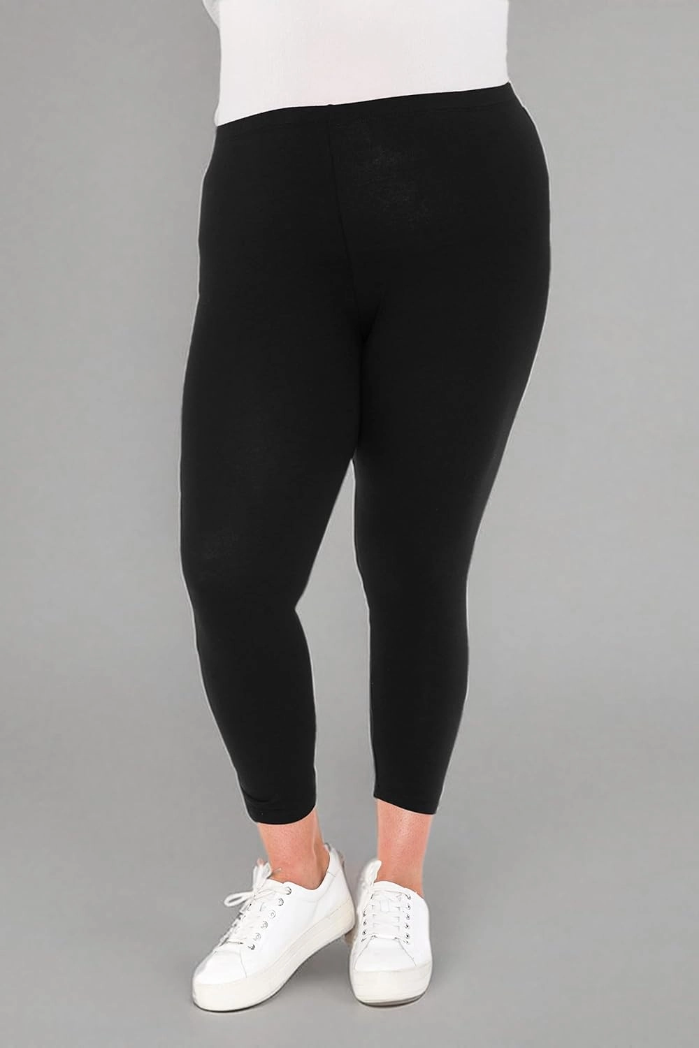 Leggings Depot Cotton Leggings for Women - Super Soft Stretchy Women's Capri Pants