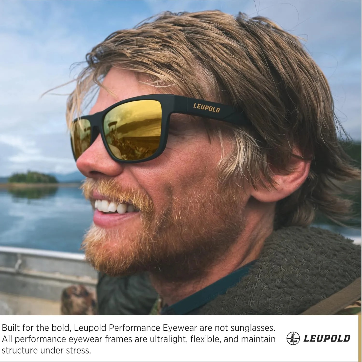 Leupold Katmai Performance Eyewear Sunglasses with Polarized Lenses DiamondCoat Shatterproof Lenses w/ in-Fused Polarization