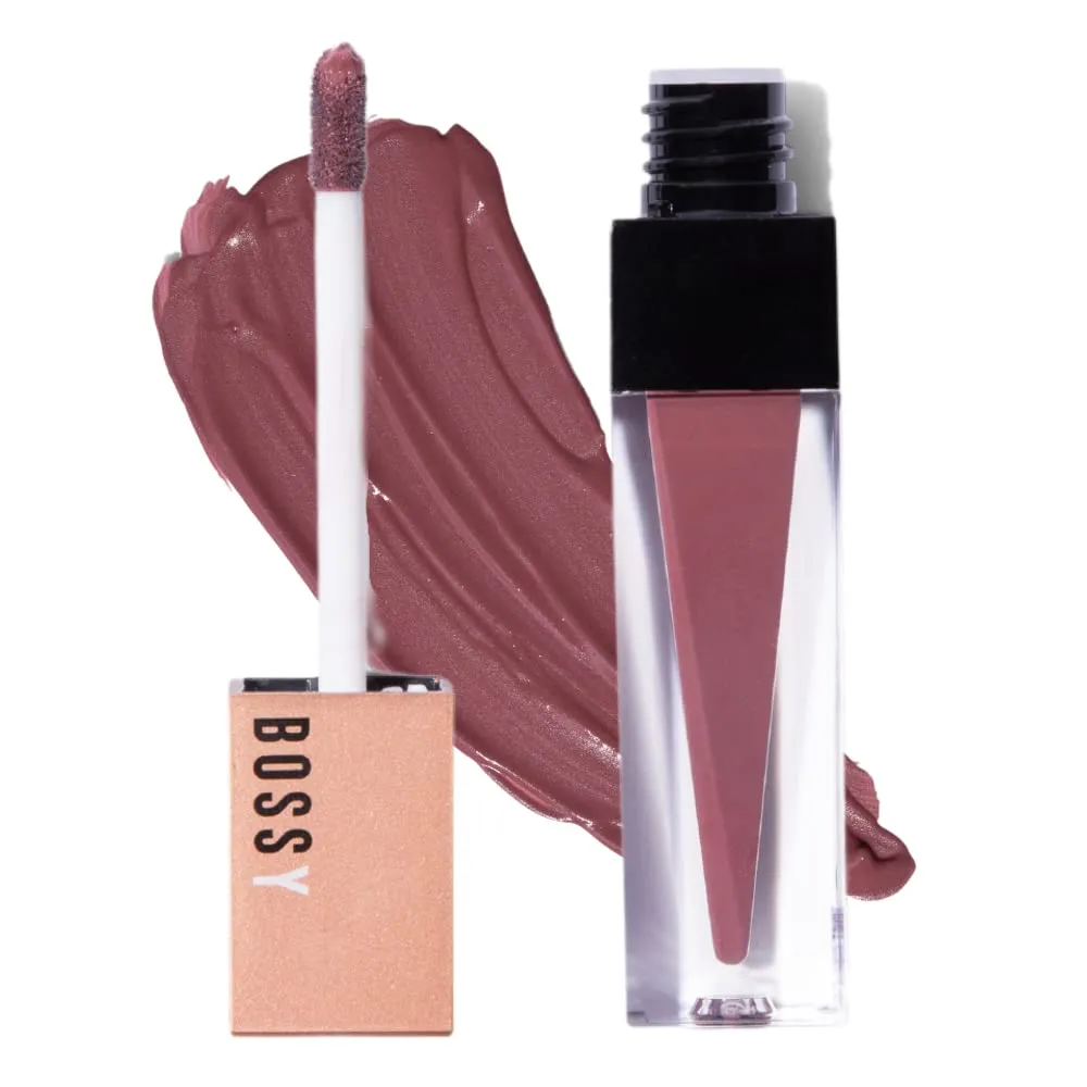 Liquid Lipstick for Women, Vegan, Hydrating, Long Lasting, Matte Lip Stick for Healthy & Full Lips, Paraben, Mineral Oil and Cruelty Free (Classy- Light Pink Color)